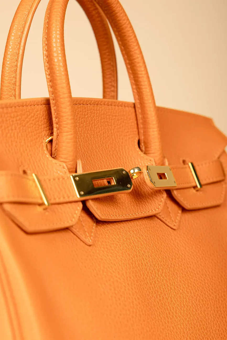 Amore Mio Orange Tote Bag (2)