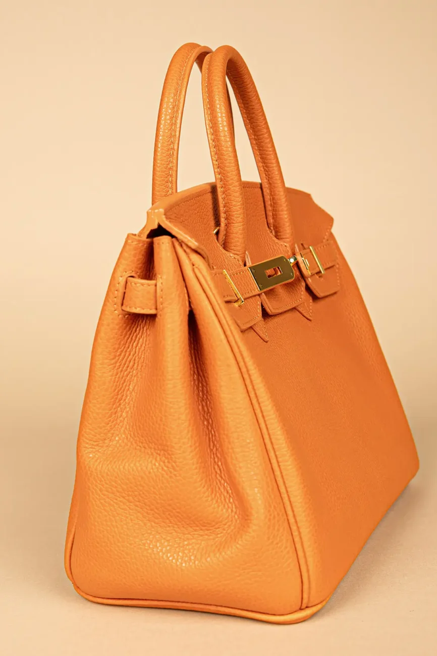 Amore Mio Orange Tote Bag (3)